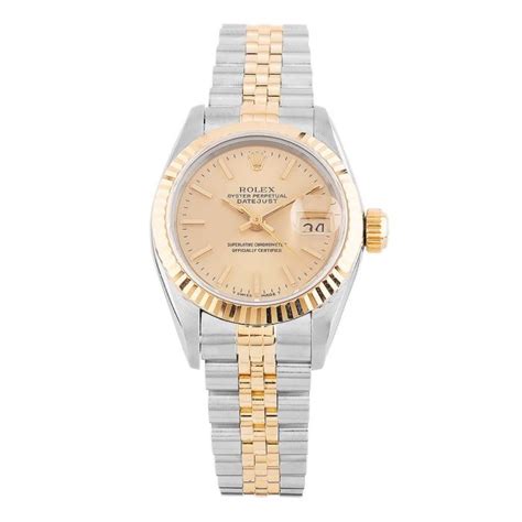 second hand lady datejust rolex